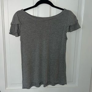 Loft Ruffle Sleeve Top